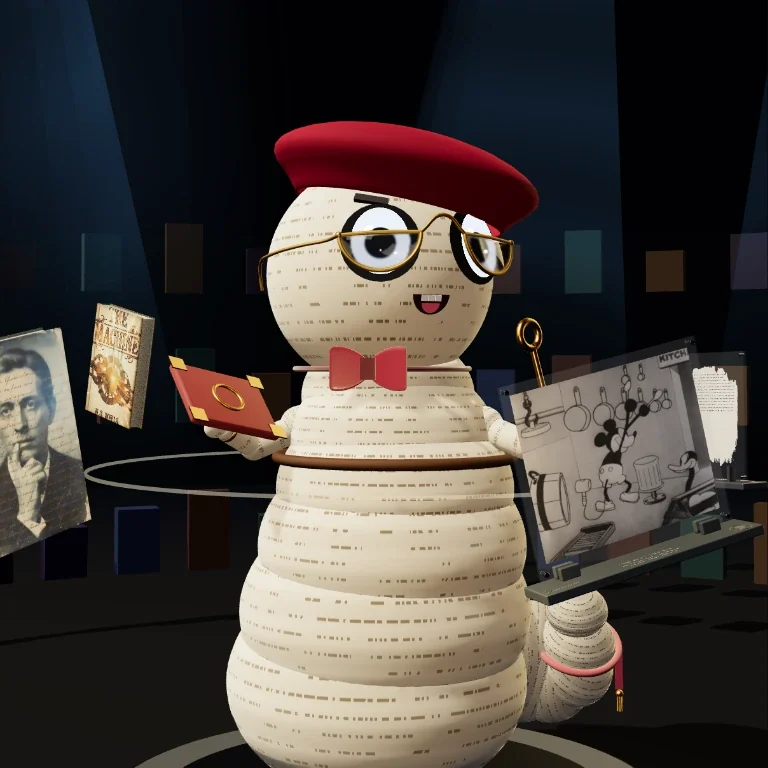 Parchment Bookworm